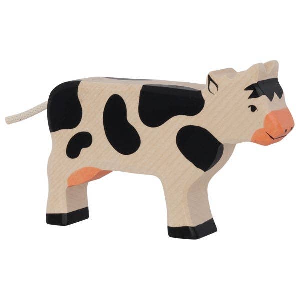 Holztiger Cow, Standing, Black